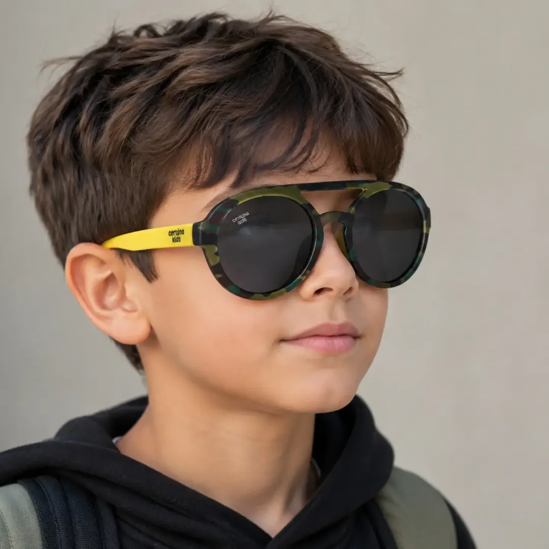 عینک آفتابی بچه گانه اورجینال برند Certina Kids مدل ck 1211